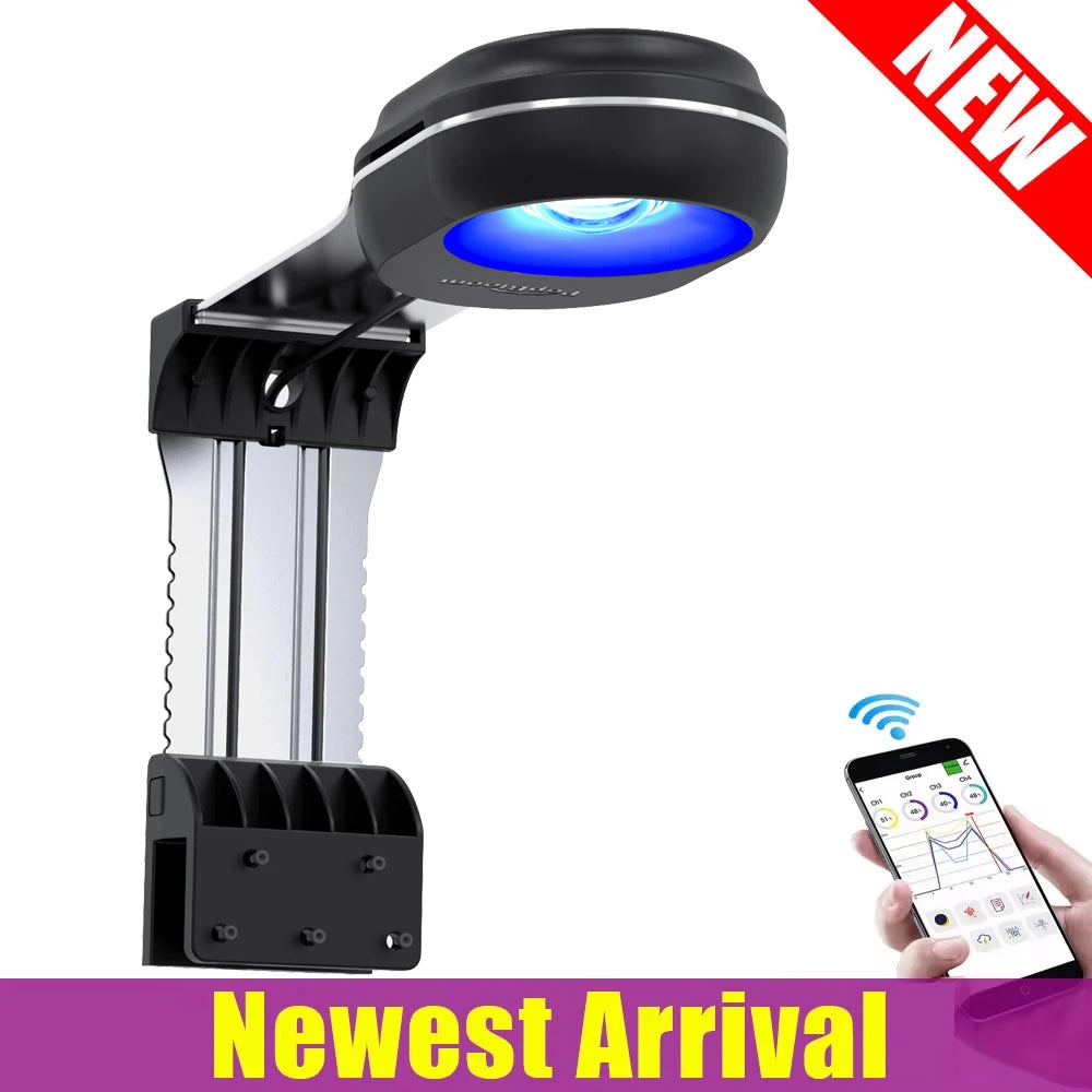 PopBloom-Nano WiFi Led Marine Aquarium Full Spectrum for Saltwater