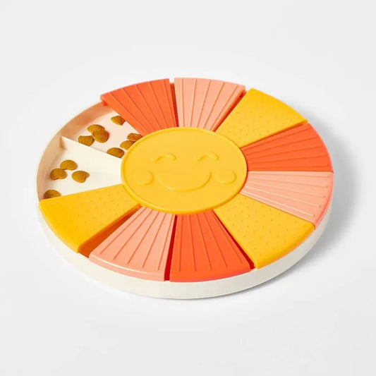 Interactive Cat Treat Puzzle Toy Food Dispenser Mental Stimulation Pet Training