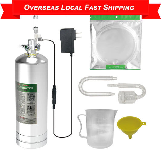 Aquarium CO2 Generator Stainless Steel CO2 Cylinder Plant Breeding Equipment