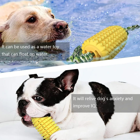 Toys Aggressive Chewers, Tough Durable Squeaky Interactive Dog Toys, Puppy Teeth Chew Corn Stick Toy For Small Large Breed