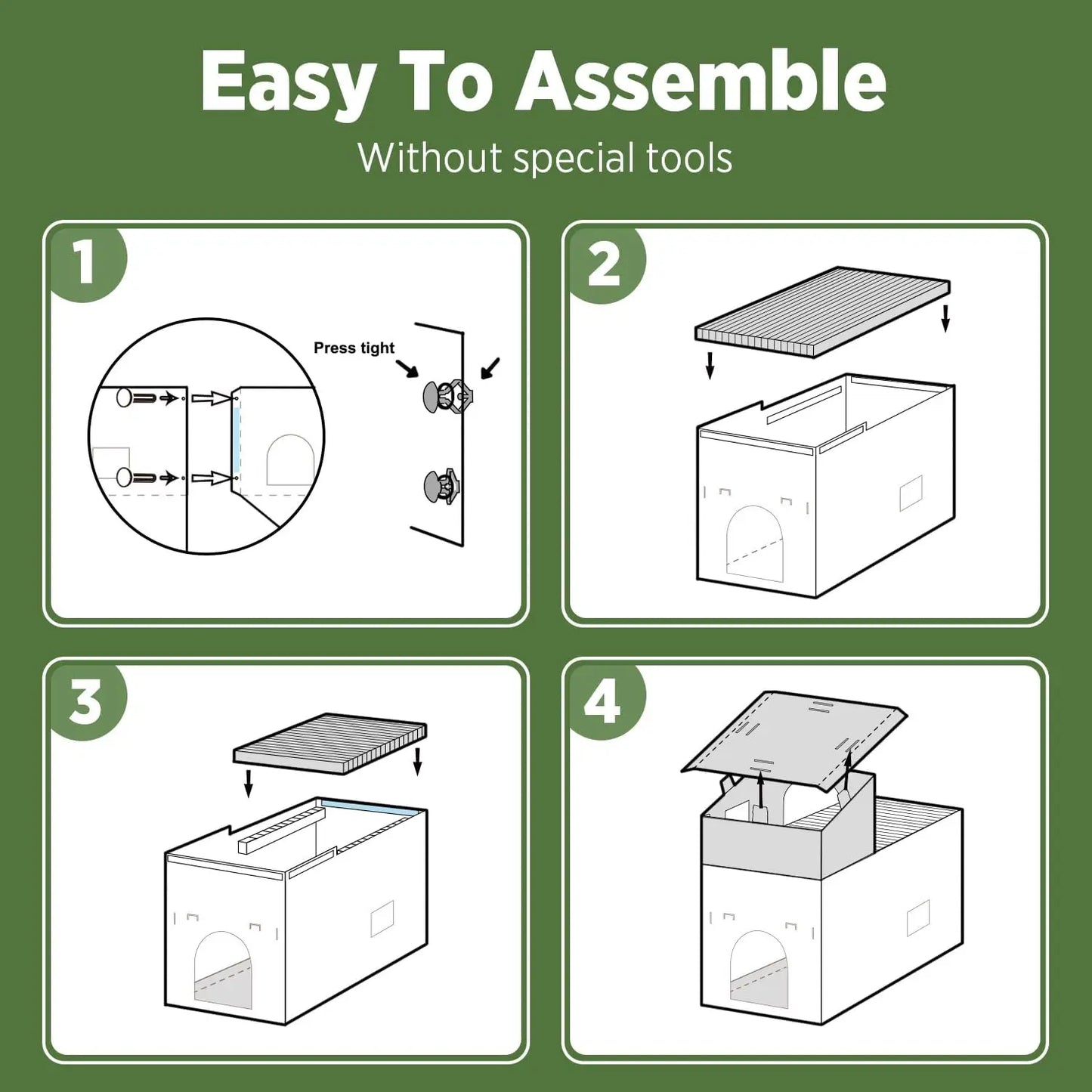 Indoor House with Scratchers, Coffee Shop, Large Sturdy Cat Furniture Condo Cave Tent