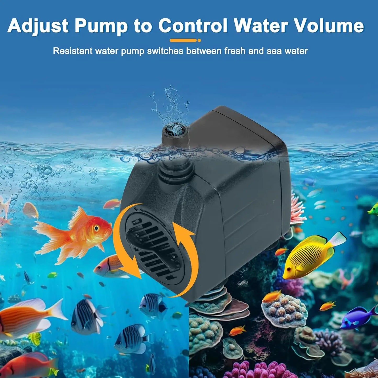 Aquarium Chiller for Fish Tank 79Gal Hydroponic Water Chiller 1/3HP Axolotl Cooler with Remote Control Pump Pipe Pet Products
