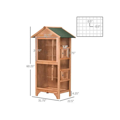 Elegant Avian Habitat Cage for Birds