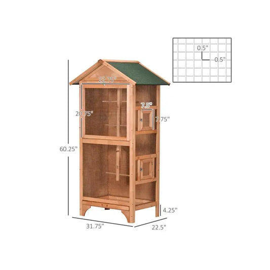 Elegant Avian Habitat Cage for Birds