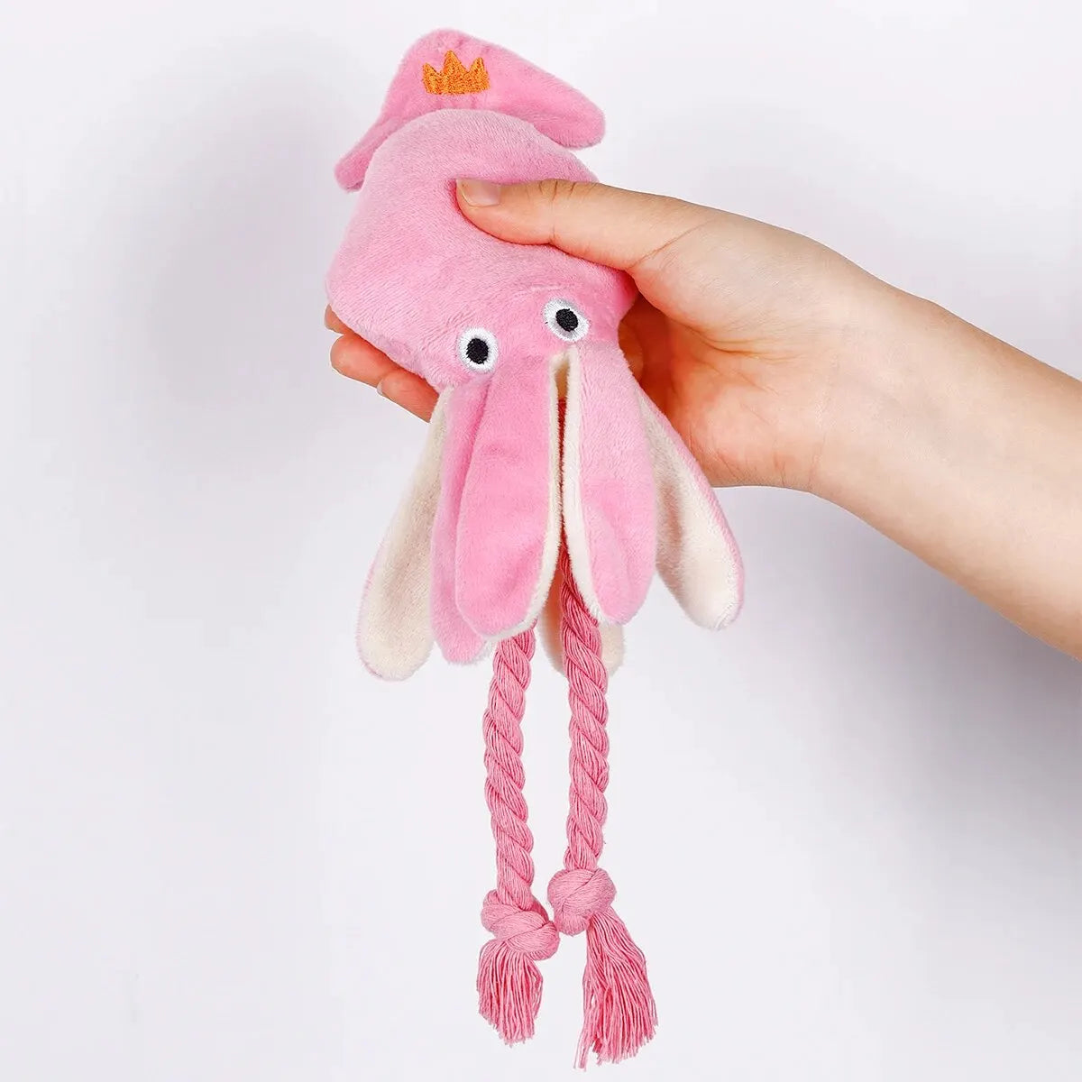 Pet Octopus Plush Rope Toy Is Bite-resistant, Fun and Interactive