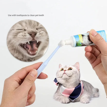 Pet Toothbrush addition Bad Breath Tartar Teeth Care Dog Cat mouth Cleaning Supplies