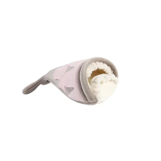 Cute Hamster Nest Guinea Pig Hammock House Plush Big Mouth Fish Shape