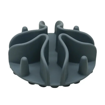 Strong Silicone Products Insert Cup Medium Large Bowl Slow Pet Spiral Dogs Suction Feeder