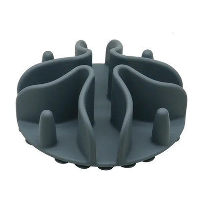 Strong Silicone Products Insert Cup Medium Large Bowl Slow Pet Spiral Dogs Suction Feeder