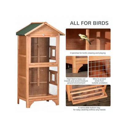 Elegant Avian Habitat Cage for Birds