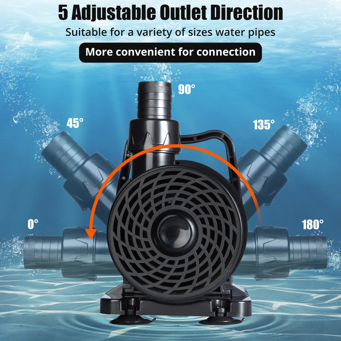 Submersible Water Pump  Hydroponic, Aquarium