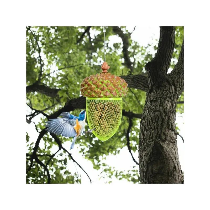 Outdoor Hanging Bird Feeder Food Dispenser for Garden & Yard
