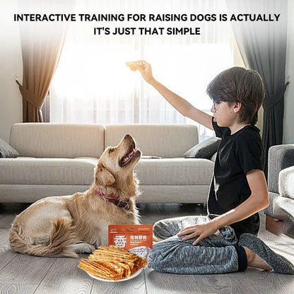 Dog Snacks Chicken Breast Pure Beef Jerky Nutritious Delicious Adult Dog Puppy Training Rewards