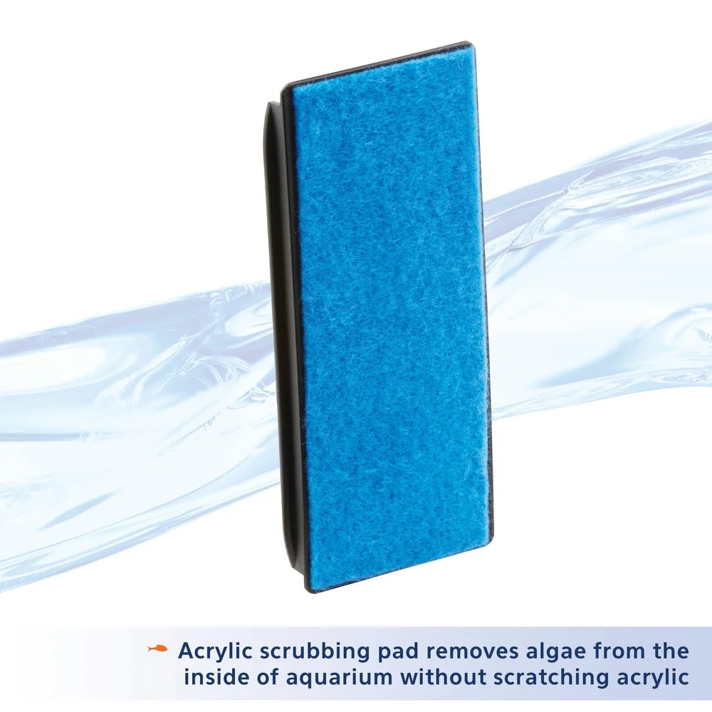 Magnetic Aquarium Algae Cleaner Glass Acrylic Scrubber