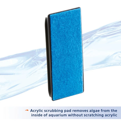Magnetic Aquarium Algae Cleaner Glass Acrylic Scrubber