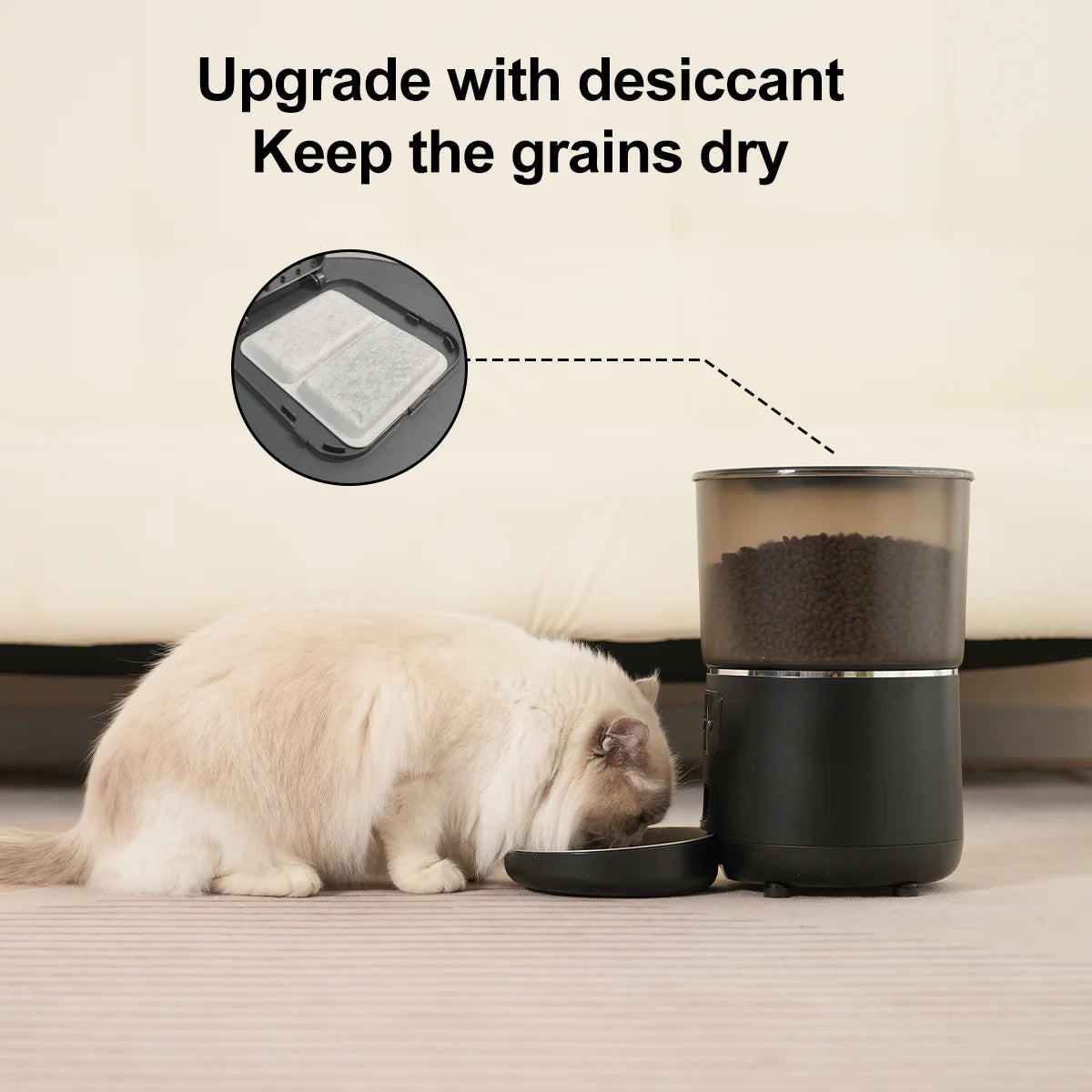 NPET Automatic Feeder Meals Portions Suitable for Cats Dogs