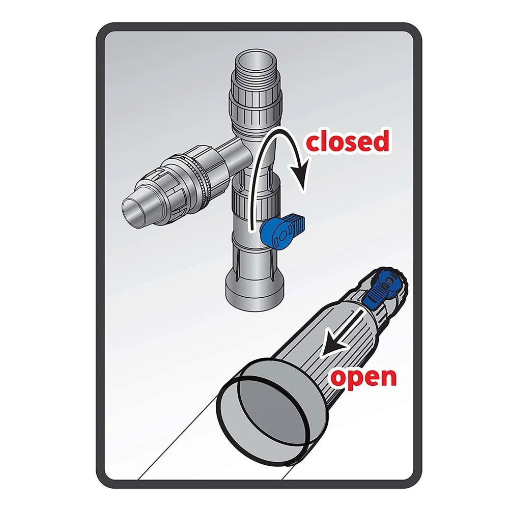 Aquarium Water Changer 50ft Hose Siphon System Easy Water Change Tool Drain Clean Fill Compatible Faucet Accessories