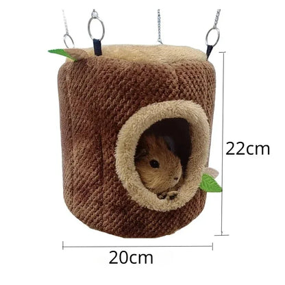 Mole Tunnel Hanging Bed Hamster Nest Pet Cage Household Supplies