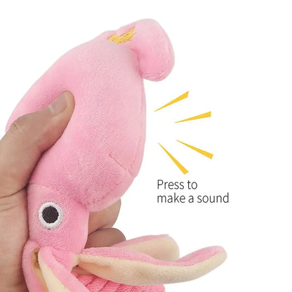 Pet Octopus Plush Rope Toy Is Bite-resistant, Fun and Interactive
