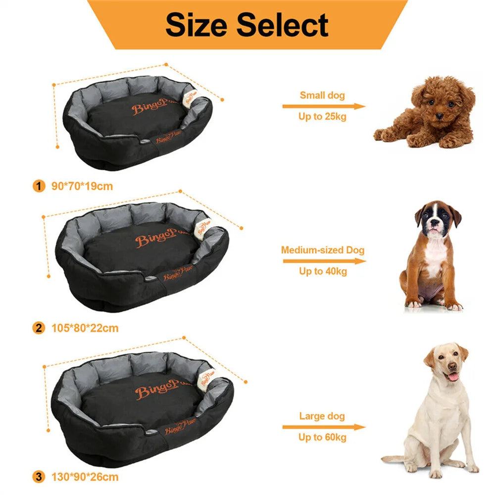 Waterproof XXL XL L Orthopedic Sofa Dog Bed Pet Mat Cushion Removable for Small Medium Large Dog