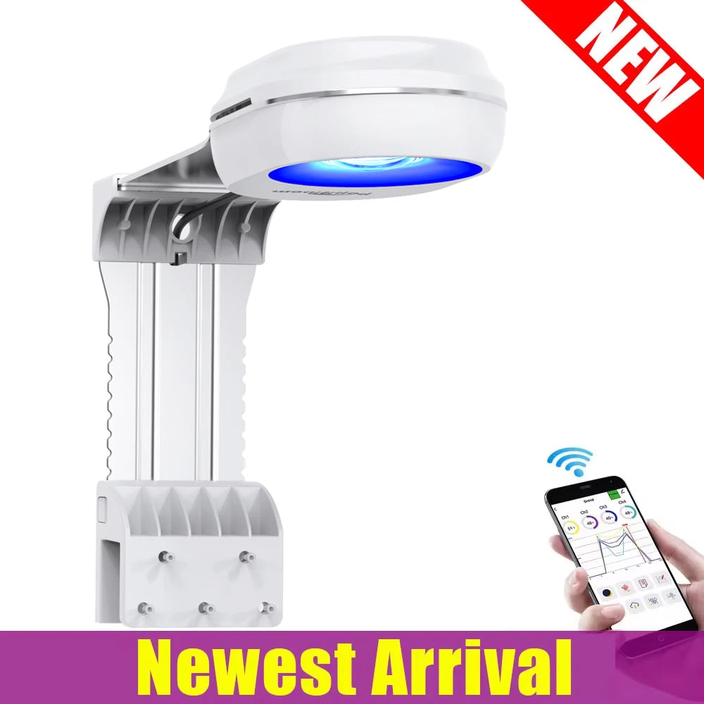 PopBloom-Nano WiFi Led Marine Aquarium Full Spectrum for Saltwater