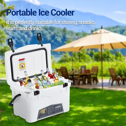 Portable Ice Cooler, Heavy Duty Portable Cup Holder, Fish Ruler, Bottle Openers