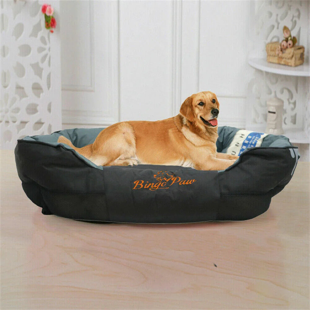Waterproof XXL XL L Orthopedic Sofa Dog Bed Pet Mat Cushion Removable for Small Medium Large Dog