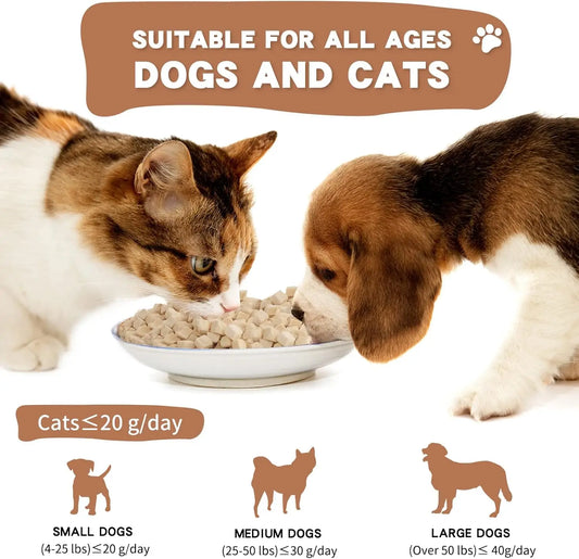 Freeze-Dried Chicken Treats for Dogs & Cats High-Protein Pet Snacks