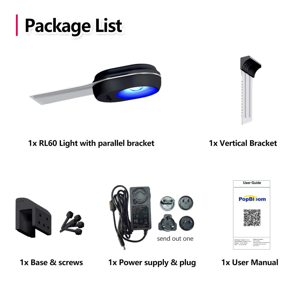 PopBloom-Nano WiFi Led Marine Aquarium Full Spectrum for Saltwater