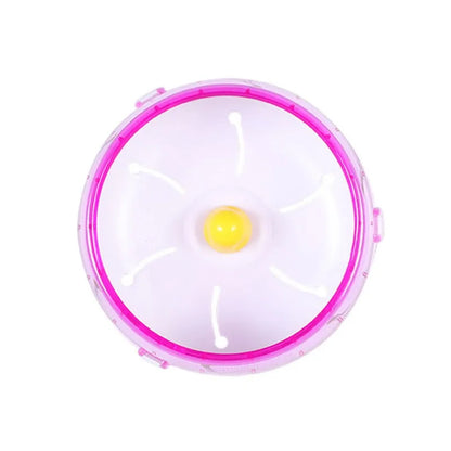 Pet Hamster Running Wheel Toys Roller Round Silent Cage Silent Spinners