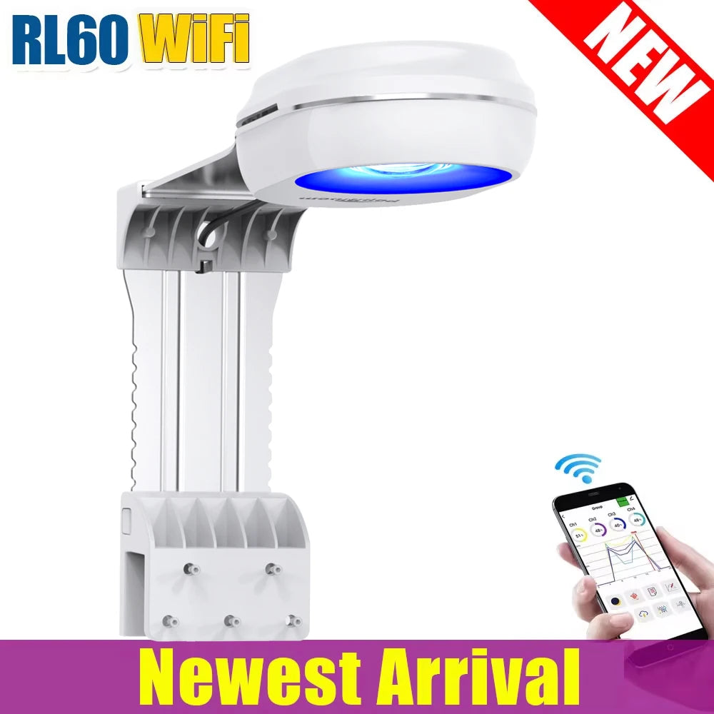 PopBloom WiFi Reef Aquarium LED Lighting, APP Program