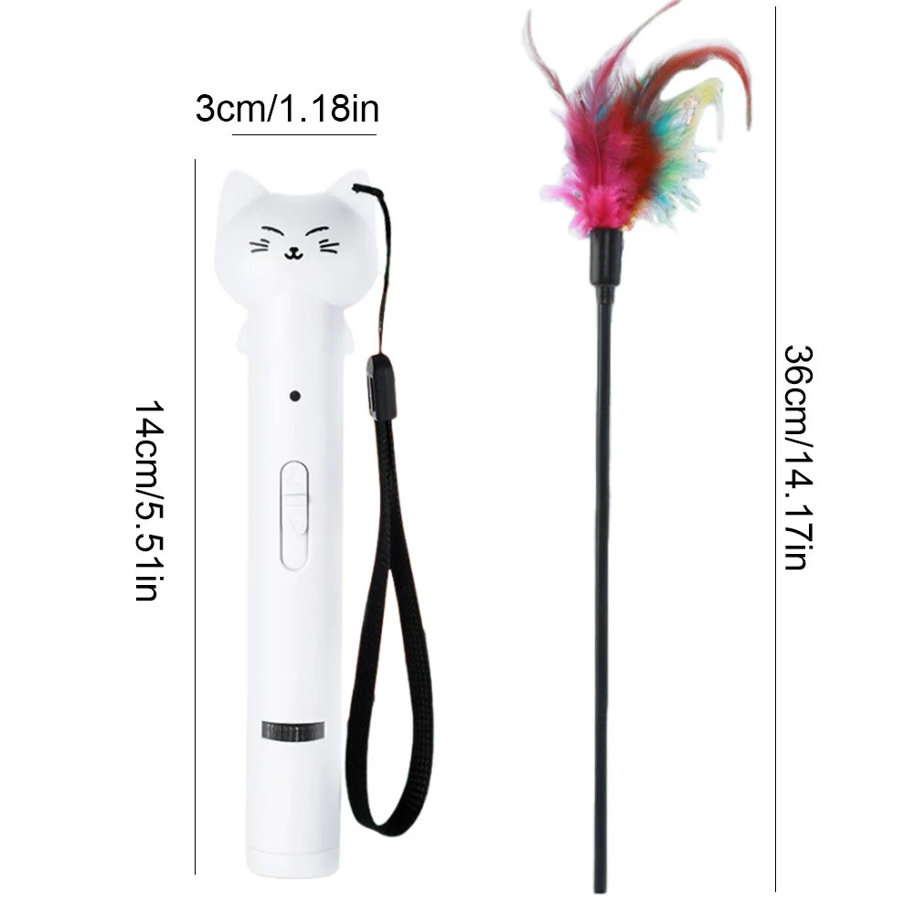 Pattern Projection Toy Infrared Light Interactive Pointer for Cat Chaser