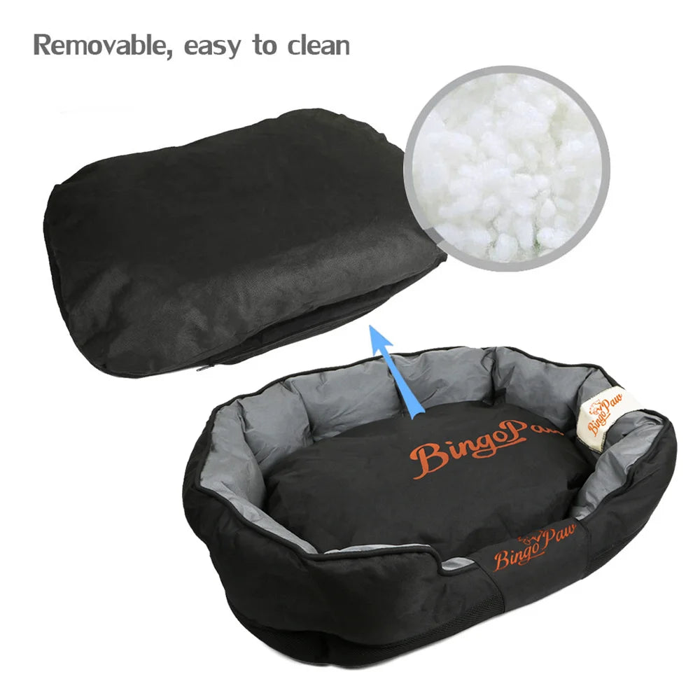 Waterproof XXL XL L Orthopedic Sofa Dog Bed Pet Mat Cushion Removable for Small Medium Large Dog