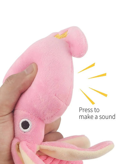 Pet Octopus Plush Rope Toy Is Bite-resistant, Fun and Interactive