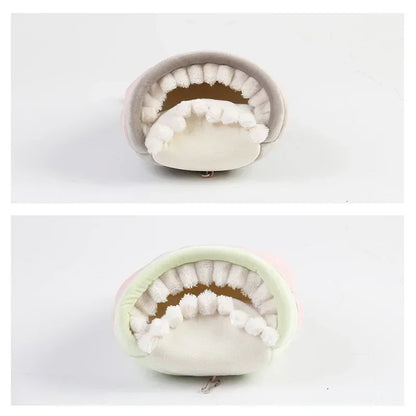 Cute Hamster Nest Guinea Pig Hammock House Plush Big Mouth Fish Shape