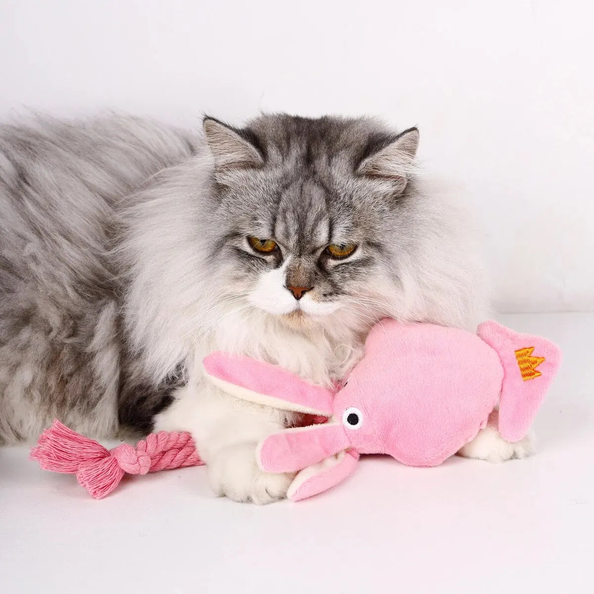 Pet Octopus Plush Rope Toy Is Bite-resistant, Fun and Interactive