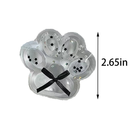 Cat Squeeze Toys Kids Adult Soft Pinch Pop Fidget Toys Cute Transparent Large Cat Paw