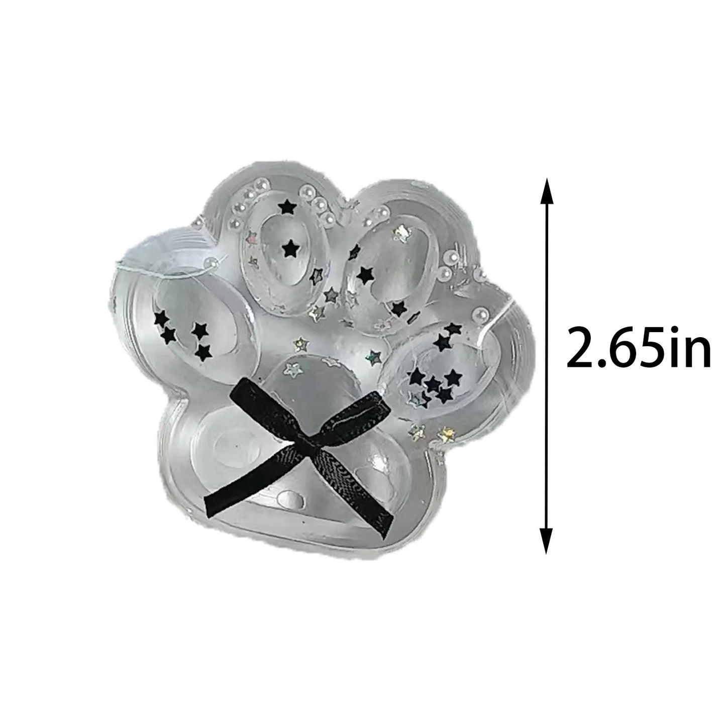 Cat Squeeze Toys Kids Adult Soft Pinch Pop Fidget Toys Cute Transparent Large Cat Paw