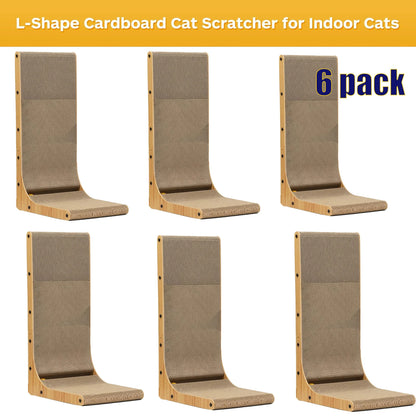 L Shape Cat Scratcher, for Indoor Cats, Protecting Furniture