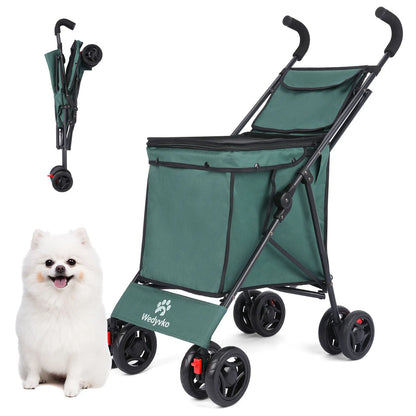 Multifunctional Cart Folding Portable Durable Lightweight Market Purchase Pet Stroller