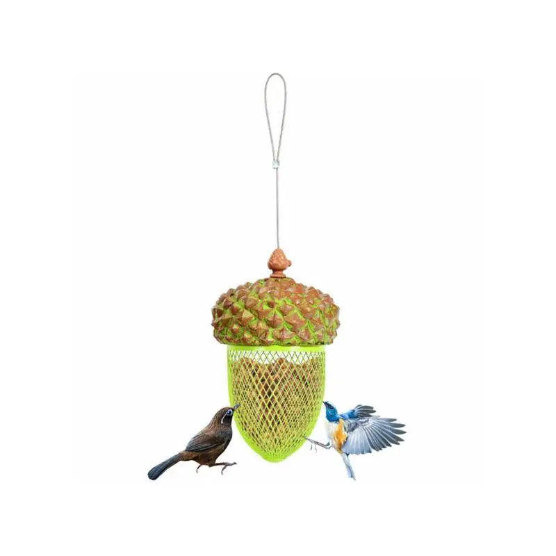 Outdoor Hanging Bird Feeder Food Dispenser for Garden & Yard