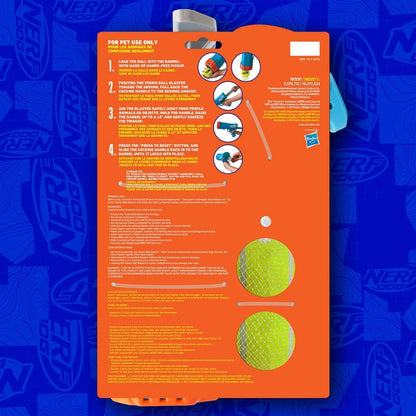 Compact Tennis Ball Launcher Dogs Chewable Waterproof Easy Storage