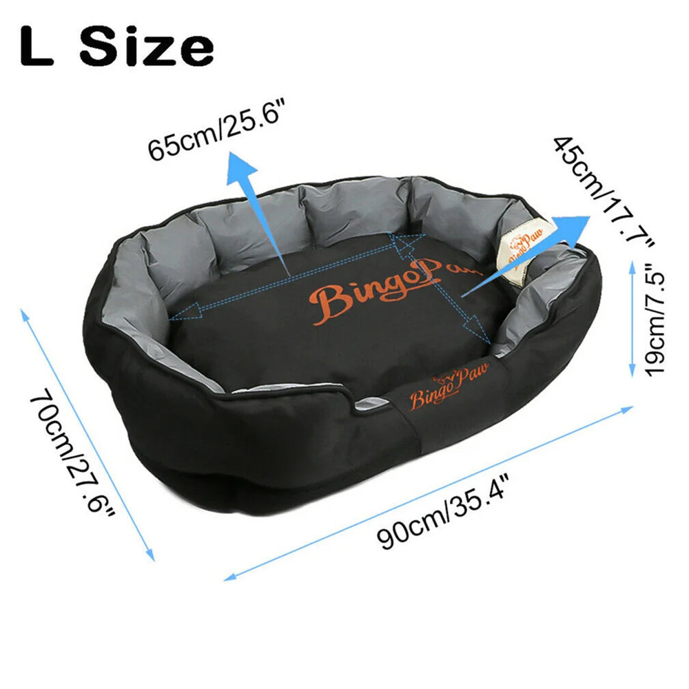 Waterproof XXL XL L Orthopedic Sofa Dog Bed Pet Mat Cushion Removable for Small Medium Large Dog