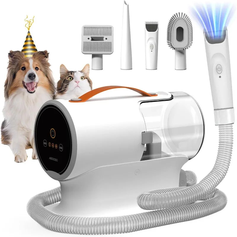 Dog Grooming Kit, Strong Pet Vacuum, For Shedding Grooming