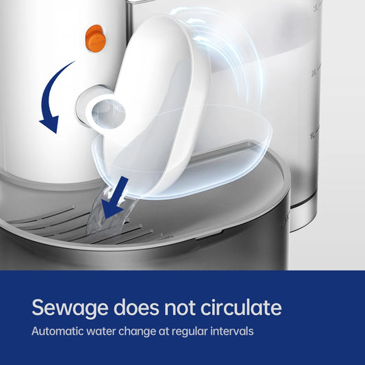 Smart Pet Water Dispenser Wireless Cat Water Fountain Dumping Dog Rechargeable Water Feeder