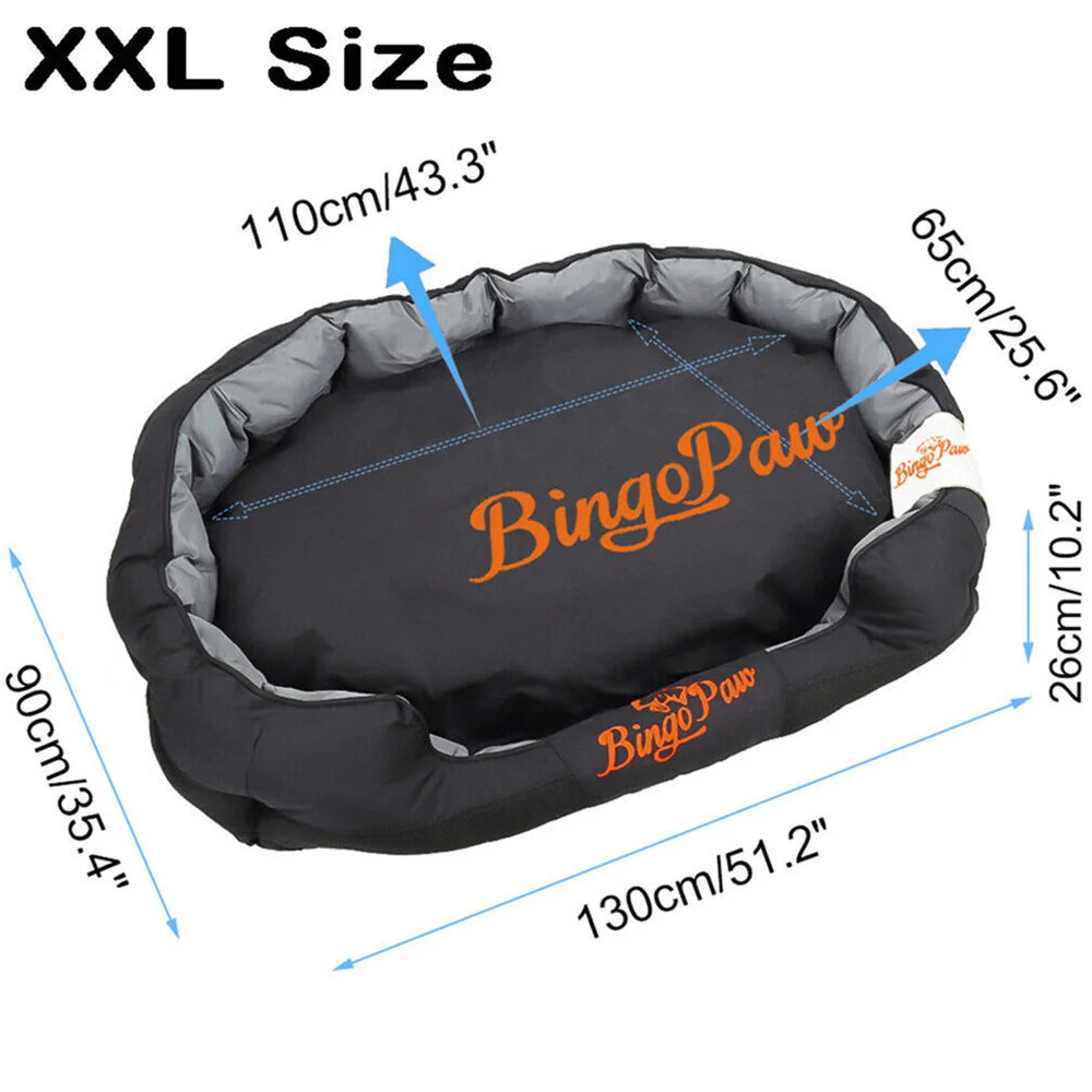 Waterproof XXL XL L Orthopedic Sofa Dog Bed Pet Mat Cushion Removable for Small Medium Large Dog