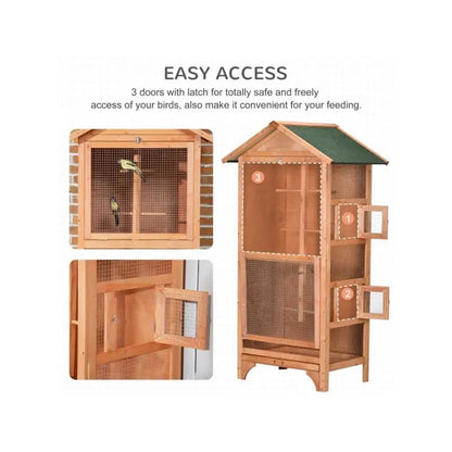 Elegant Avian Habitat Cage for Birds