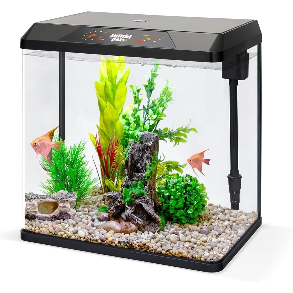 Glass Aquarium Starter Set  Freshwater