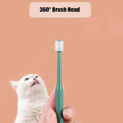 Pet Toothbrush addition Bad Breath Tartar Teeth Care Dog Cat mouth Cleaning Supplies