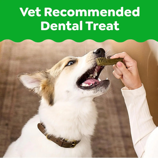 Veterinarian-Recommended Natural Dental Dog Treats Teenie Size, Original Flavor